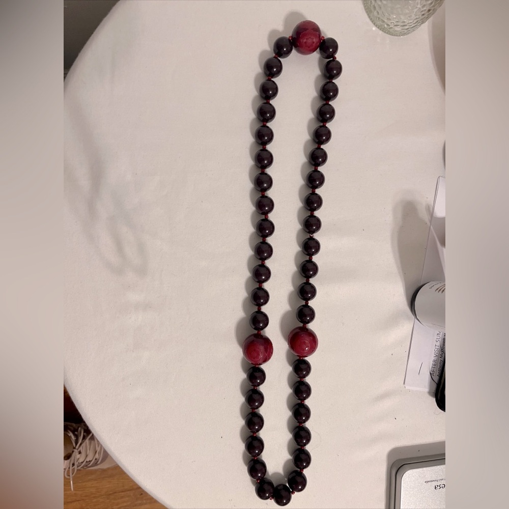 TIFFANY 
Resin Paloma Picasso Zellige Bead Necklace